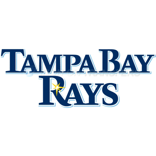 Tampa Bay Rays Iron-on Stickers (Heat Transfers)NO.1956